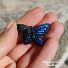Charger l'image dans la galerie, Papillon en Labradorite