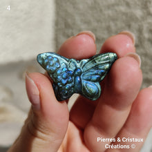 Charger l'image dans la galerie, Papillon en Labradorite
