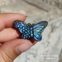 Charger l'image dans la galerie, Papillon en Labradorite