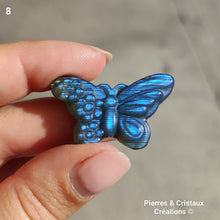 Charger l'image dans la galerie, Papillon en Labradorite