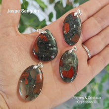 Charger l'image dans la galerie, Pendentif Jaspe Sanguin