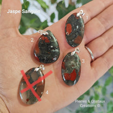 Charger l'image dans la galerie, Pendentif Jaspe Sanguin