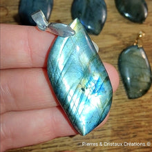 Charger l'image dans la galerie, Pendentif en Labradorite au choix