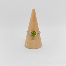 Cargar imagen en el visor de la galería, Bague réglable Péridot Olivine