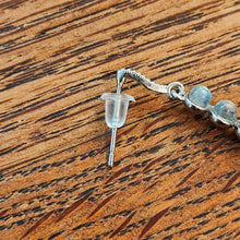 Load image into Gallery viewer, Boucles d'oreilles pendants labradorite