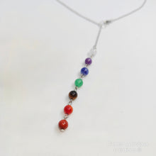 Load image into Gallery viewer, Collier 7 chakras