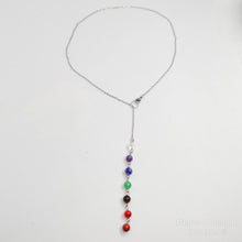 Load image into Gallery viewer, Collier 7 chakras
