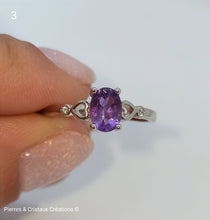 Load image into Gallery viewer, Bague en Améthyste (plusieurs modèles)
