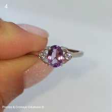 Load image into Gallery viewer, Bague en Améthyste (plusieurs modèles)