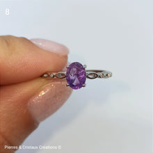 Load image into Gallery viewer, Bague en Améthyste (plusieurs modèles)