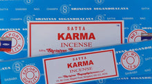 Cargar imagen en el visor de la galería, Boîte de 12 bâtons d'encens Karma