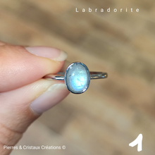 Load image into Gallery viewer, Bague Labradorite