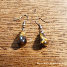 Load image into Gallery viewer, Boucles d'oreilles (plusieurs pierres disponibles)