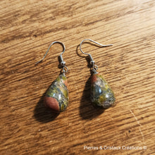 Load image into Gallery viewer, Boucles d'oreilles (plusieurs pierres disponibles)