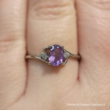 Load image into Gallery viewer, Bague en Améthyste (plusieurs modèles)