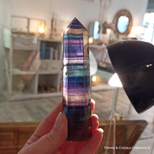 Charger l'image dans la galerie, Pointe de Fluorite (obélisque)
