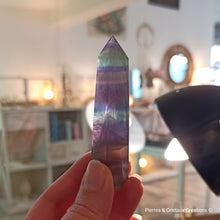 Charger l'image dans la galerie, Pointe de Fluorite (obélisque)