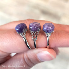 Load image into Gallery viewer, Bague Charoïte