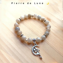 Cargar imagen en el visor de la galería, Bracelet pierre de Lune