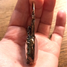 Charger l'image dans la galerie, Pendentif Cœur de Lune Quartz rose