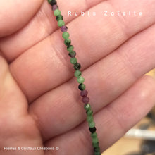 Load image into Gallery viewer, Collier ras de cou facettes