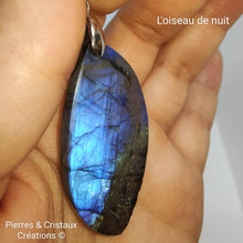 Load image into Gallery viewer, Pendentifs Labradorite
