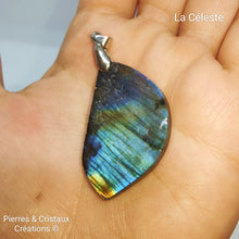 Load image into Gallery viewer, Pendentifs Labradorite
