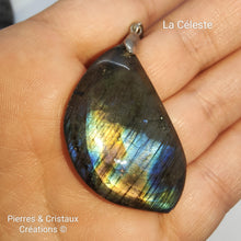 Load image into Gallery viewer, Pendentifs Labradorite
