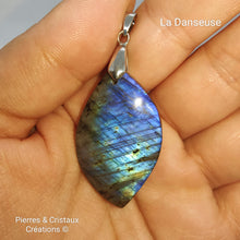 Load image into Gallery viewer, Pendentifs Labradorite
