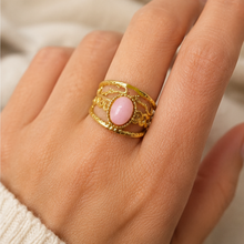 Load image into Gallery viewer, Bague dorée inoxydable au choix
