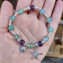 Load image into Gallery viewer, Bracelet Fluorite - Été Indien
