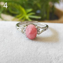 Charger l'image dans la galerie, Bague rhodochrosite réglable
