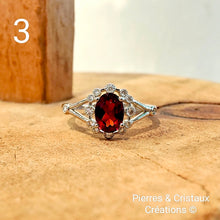 Charger l&#39;image dans la galerie, Bague réglable en Grenat (plusieurs modèles)
