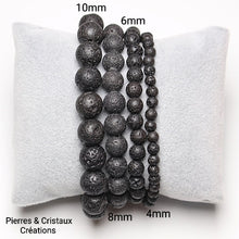 Load image into Gallery viewer, Bracelet en Pierre Volacanique
