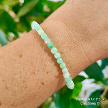 Load image into Gallery viewer, Bracelet Chrysoprase australienne cubique à facettes
