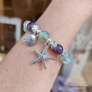 Bracelet Fluorite - Été Indien