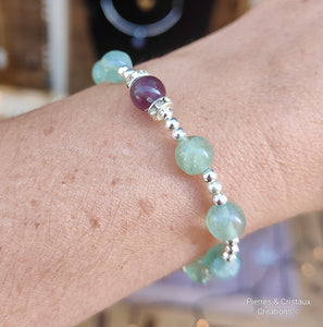 Bracelet Fluorite - Été Indien