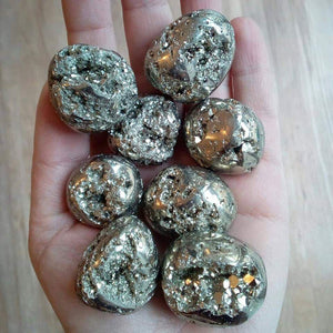 Pierre roulée Pyrite qualité extra