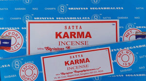 Boîte de 12 bâtons d'encens Karma