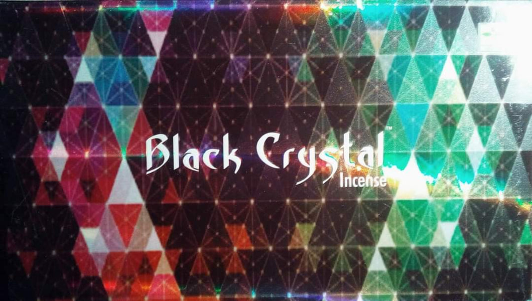 Boite de 12 bâtons d'encens de Black Crystal