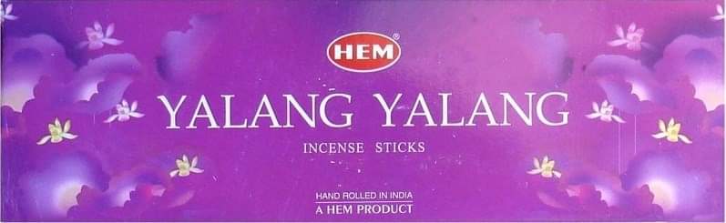 Boîte de 8 bâtons d'encens d'ylang-ylang