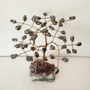 Arbre de vie Hématite et Améthyste