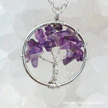 Charger l&#39;image dans la galerie, Pendentif Arbre de Vie (plusieurs pierres disponibles)
