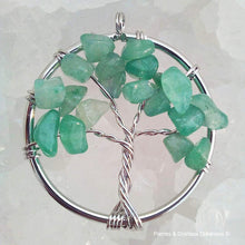 Charger l&#39;image dans la galerie, Pendentif Arbre de Vie (plusieurs pierres disponibles)
