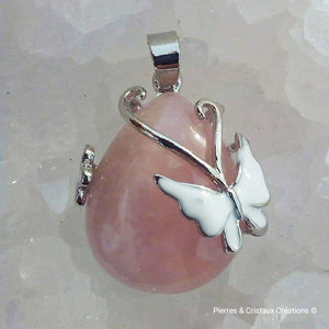 Pendentif Papillon (plusieurs pierres disponibles)