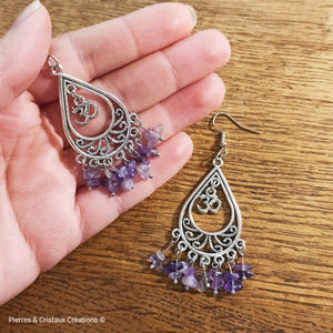 Boucles d'oreilles Ōm
