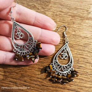 Boucles d'oreilles Ōm