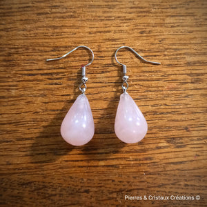 Boucles d'oreilles (plusieurs pierres disponibles)