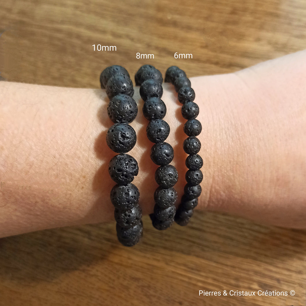 Bracelet en Pierre Volacanique
