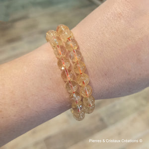 Bracelet en Citrine